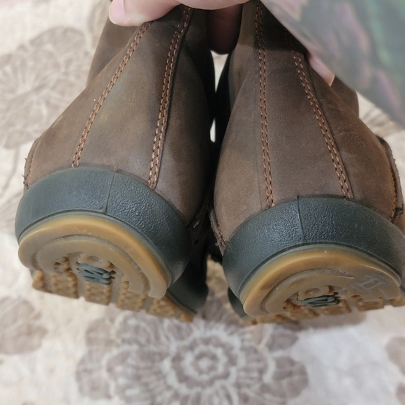 Ecco Suede and wool fold over boots - Picture 5 of 6
